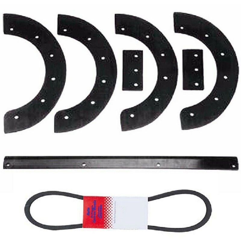 Snow Blower Paddles, Scraper and Belt Kit Fits John Deere Snow Blowers