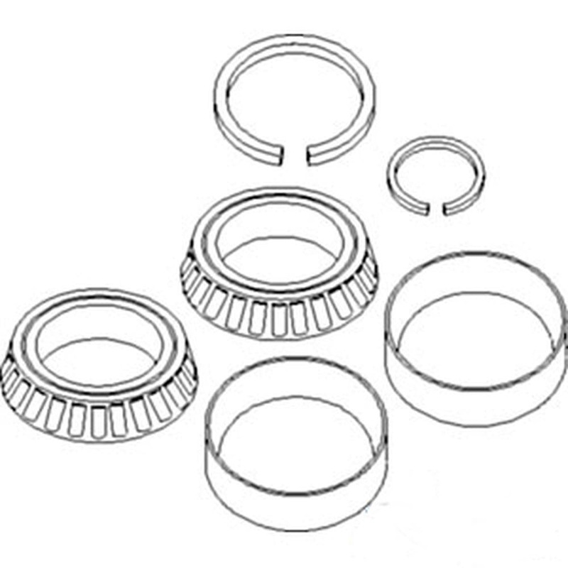 WN-AE42998-PEX Auger, Unloader, Vertical Housing, Bearing Kit Fits John Deere