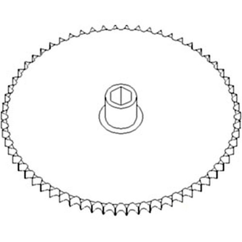 WN-199729C1-PEX Corn Head Cross Auger Drive Sprocket Fits International/CaseIH