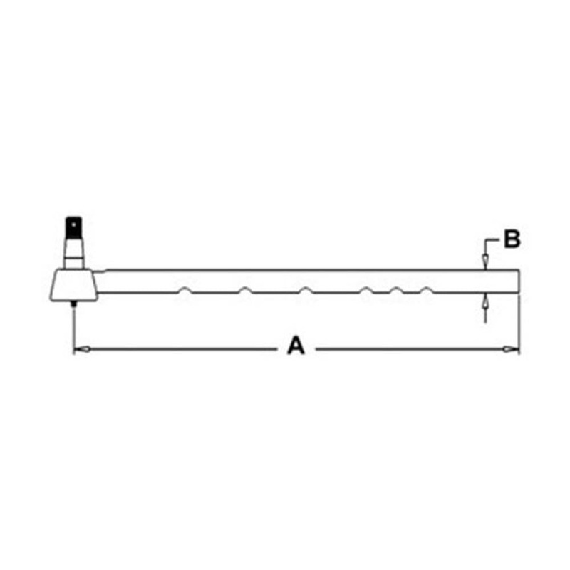 WN-360412R11-PEX Tie Rod, Inner Fits International/CaseIH AV AV1 A1 Super A 100