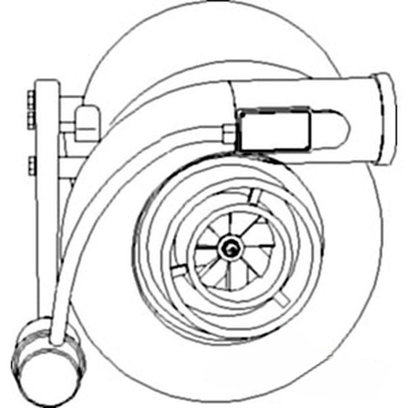 WN-J800426-PEX Turbo Charger Fits Miscellaneous CI FD