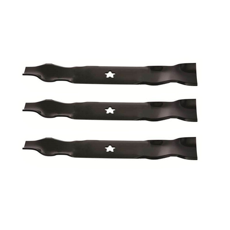 Fits AYP/Sears/Fits Husqvarna Mower Blade 130652, 532 13 0652, Set of 3 on 46" M