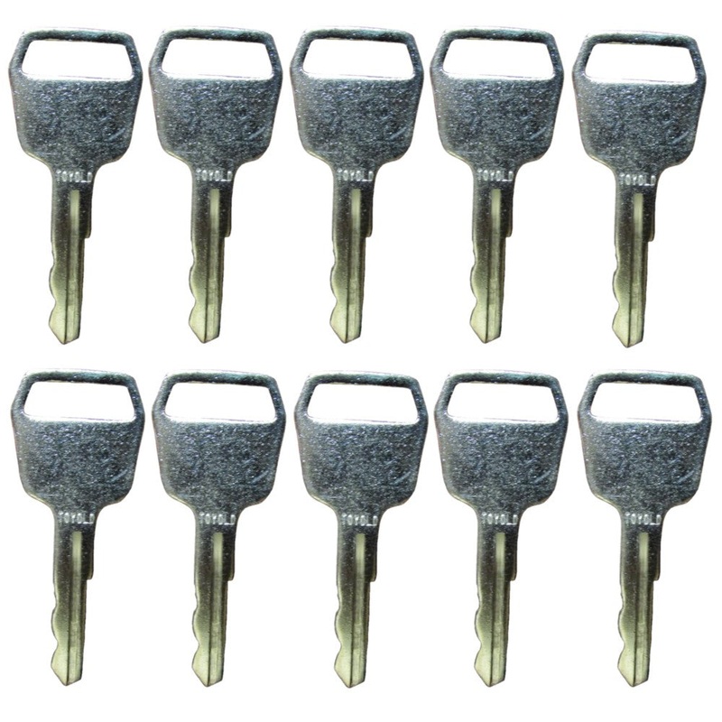 Fits Toyota Forklift (Old) Keys *10 Pack* TOYOLD