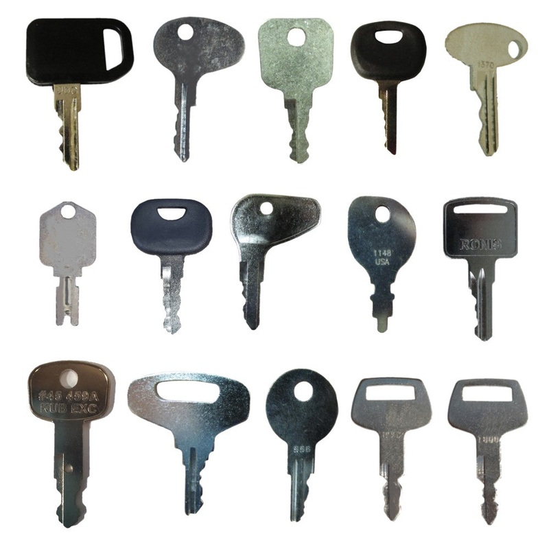 33-Pc Heavy Equipment Ignition Key Set Fits Several Different Makes & Models