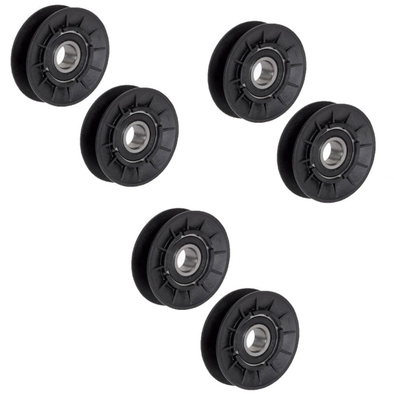 (6) V Idler Pulley Fits John Deere G110 L100 L110 L118 L120 GX20286 1760097