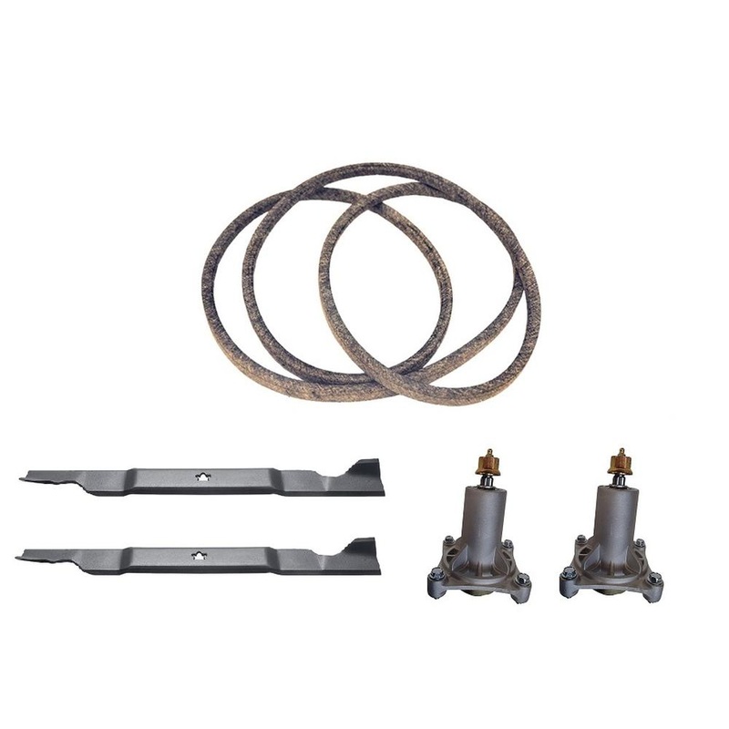 Rebuild Kit for Ariens 46" Deck Spindles 21546238 Belt 21546422 Blades 197253