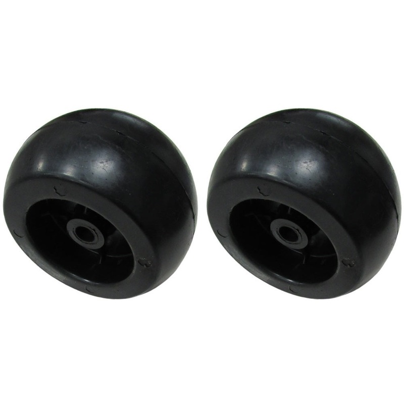 2 Deck Wheels For MTD 734-3058, 734-3058B, 753-04856A, AM116299 ,Murray 92683
