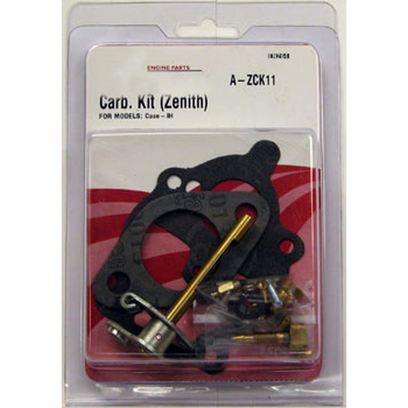 ZCK11 Complete  Carburetor Kit Fits Case-IH Tractor Models Super A +
