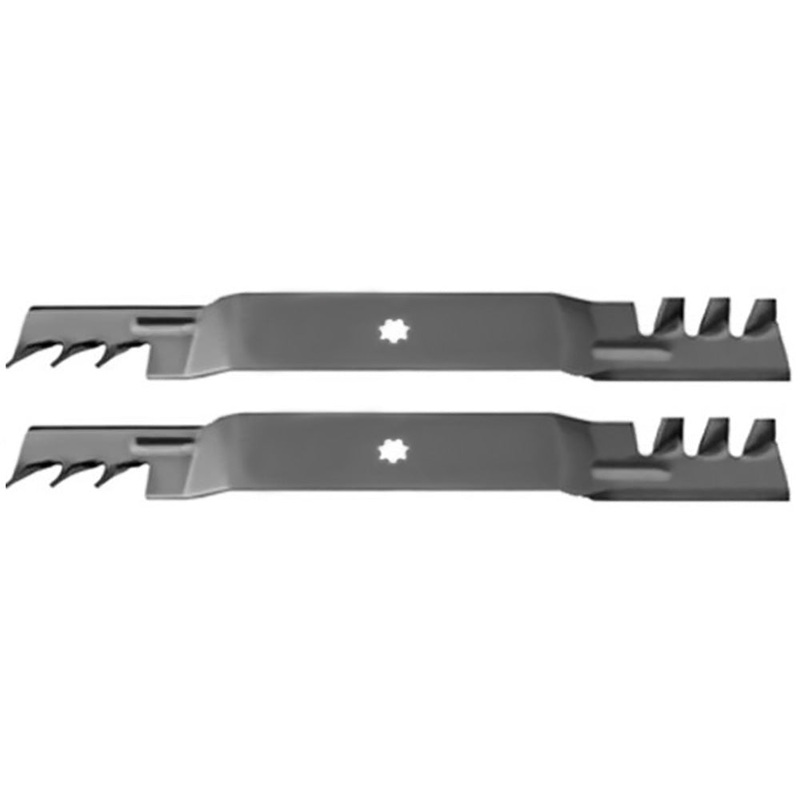 (2) Blades Fits John Deere GY20850 42" Fits Gator Blade