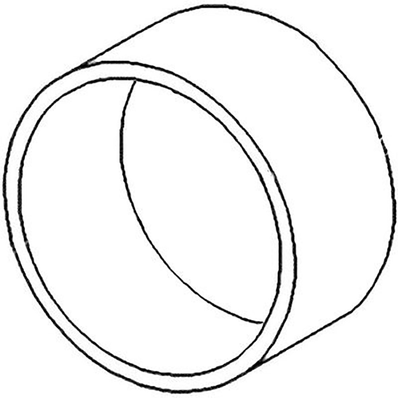 R89683 Bushing, Tube End - Fits John Deere 450H, 450K, 550K, 650K