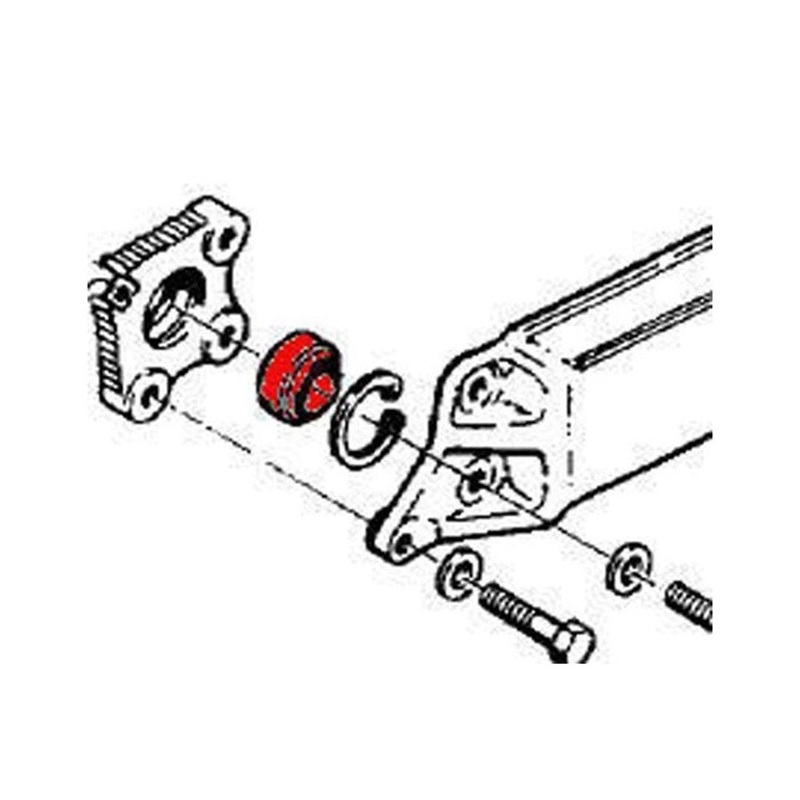 15-40 Bushing, self aligning Fits Case 1150B, 1150C, 1150D, 1150E (CONT.)