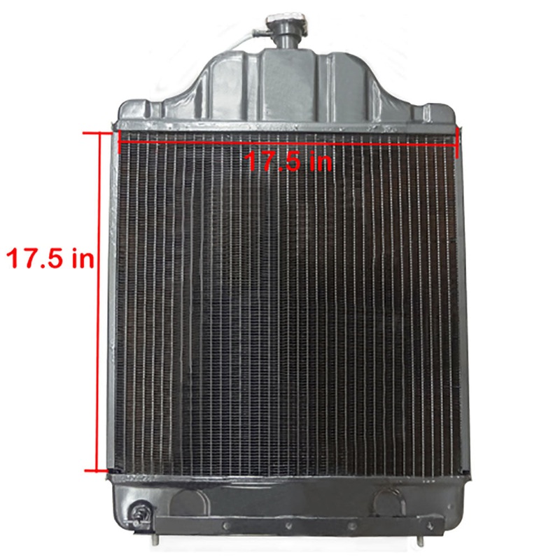 D89104 Radiator 480C Fits Case RADIATORS