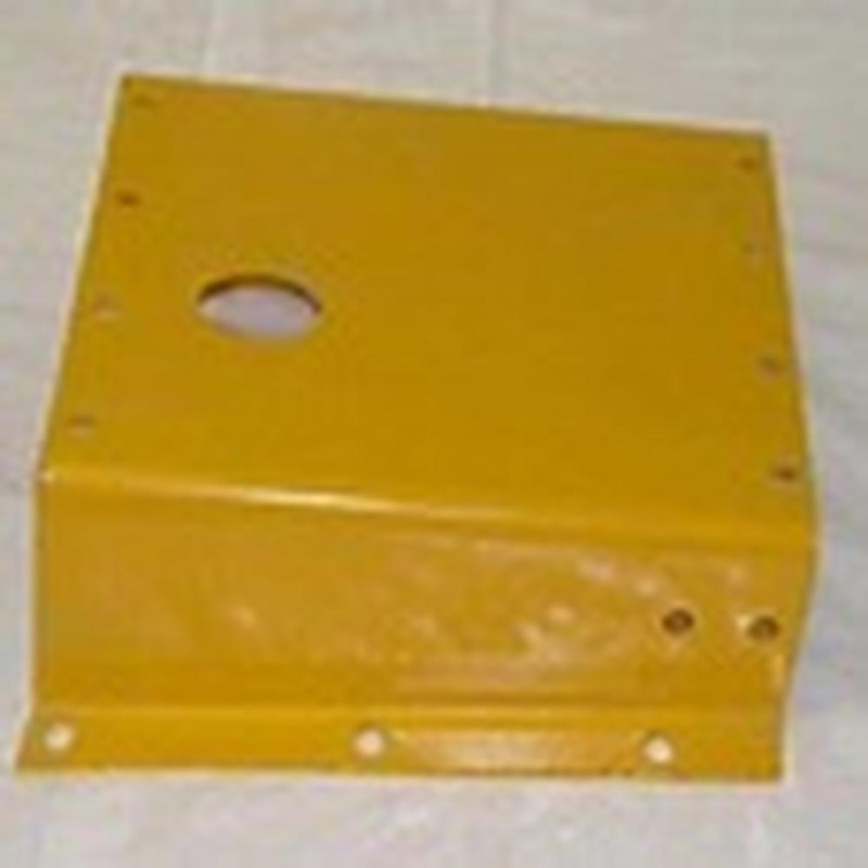 AT62593 Side Shield R/H  With hinge Fits John Deere 444C, 444D, 544C, 544D