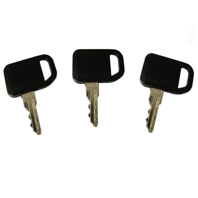 3 Heavy Equipment Ignition Keys Fits John Deere Fits Gator Skid Steer 131841