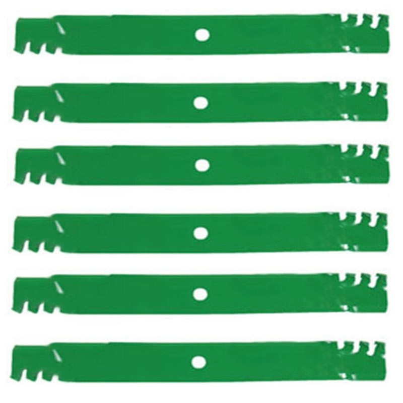 6 Pack Blades Fits John Deere AM102401 AM38314 M141786 M80783