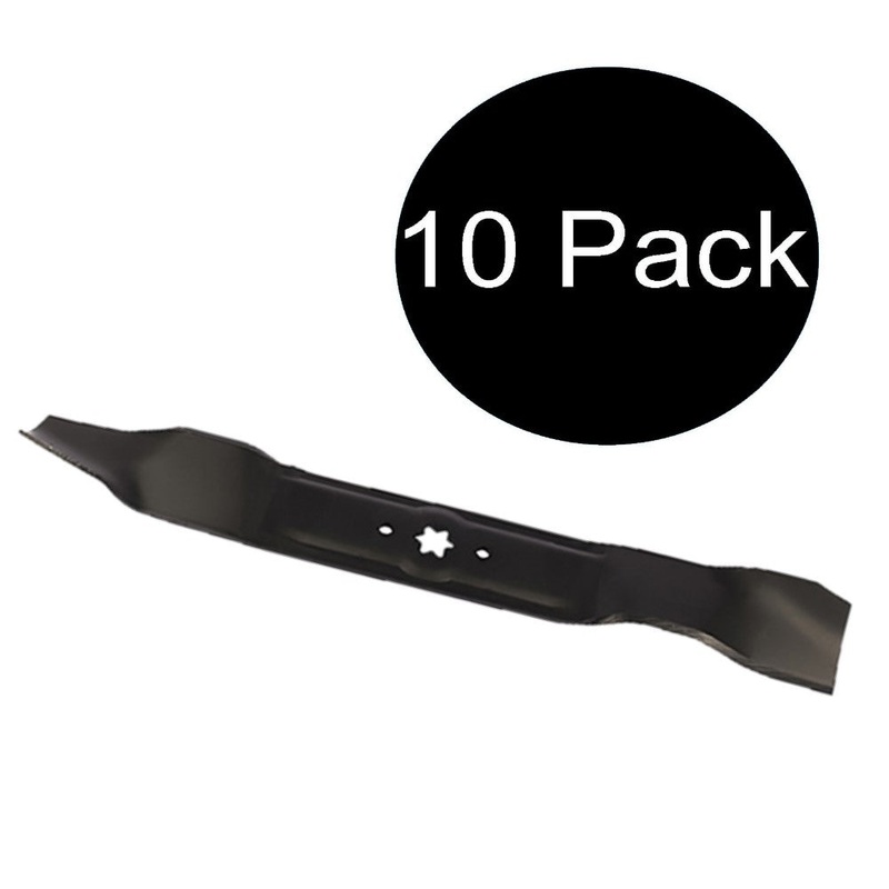 Set of 10 Mulching Blades Replaces MTD 942-0616A