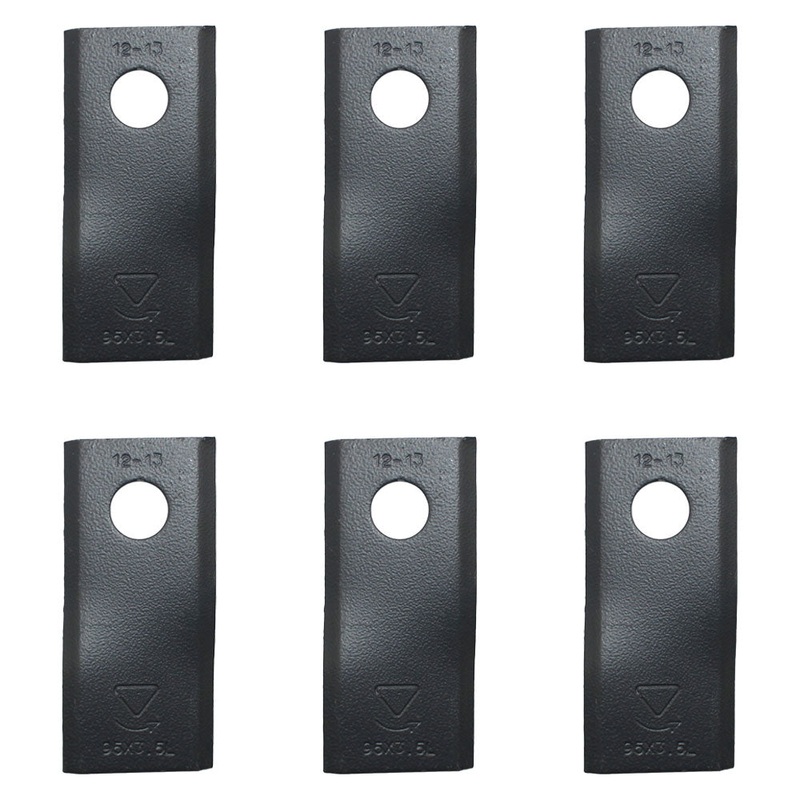 Disk Mower blade 6 PACK for Kuhn GMD44 GMD55 GMD66 Left Hand