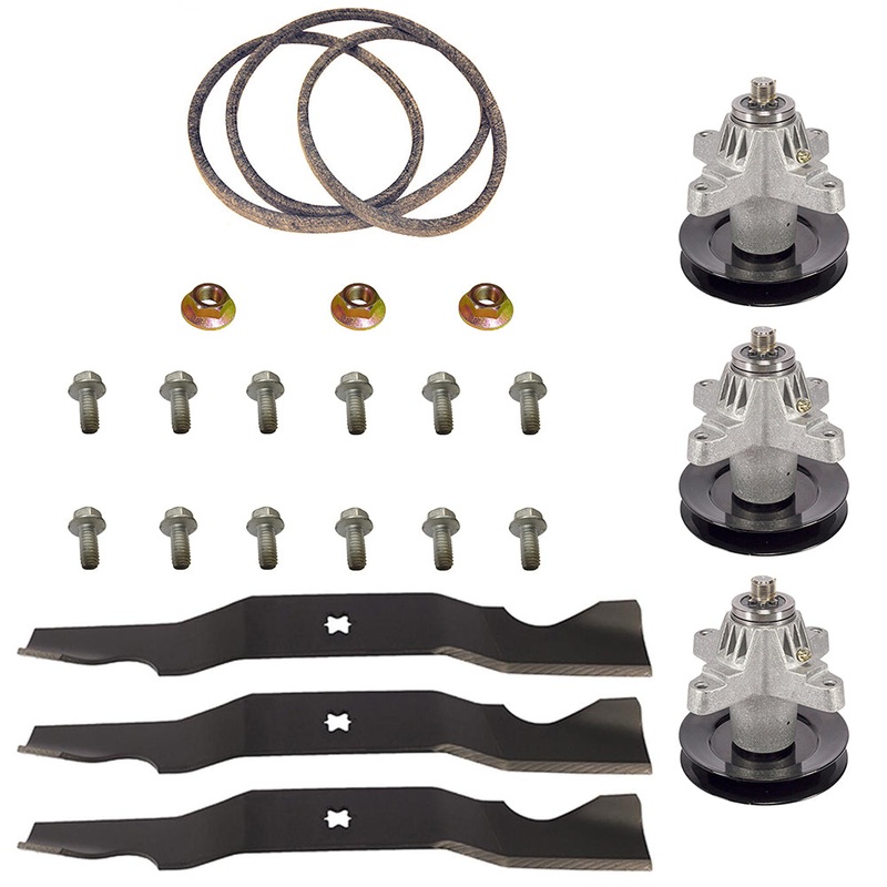 Repl MTD/RZT 50 RZT50 Heavy Duty Deck Rebuild Kit W/Mount Bolts Fits Cub Cadet
