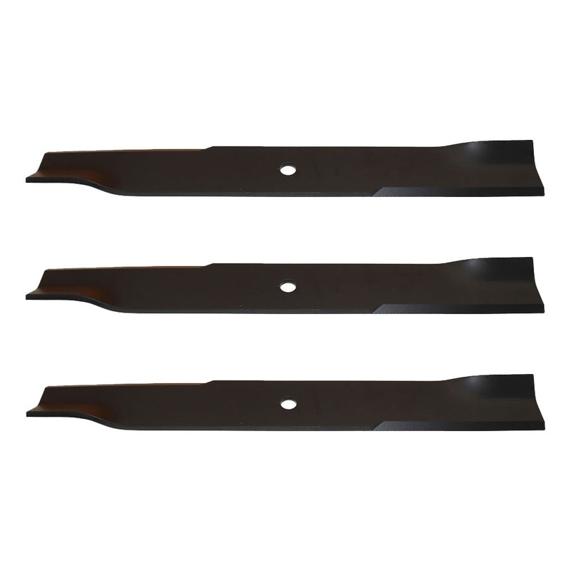 Set of (3) XHT Lawn Mower Blades 20-1/2" x 2-1/2" fits Various Mower Models