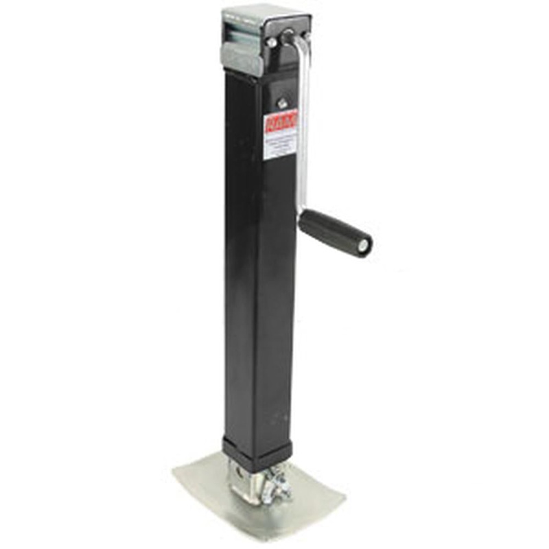 Trailer Top Wind Square Tube Jack with Zerk Fitting - 7 000 lb.