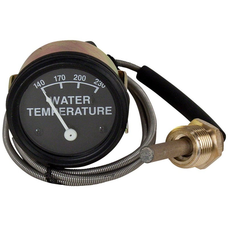 Water Temperature Gauge A B G Black Face Fits John Deere Fits JD 424
