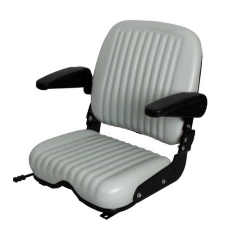 220000GR High Back Seat w/ Armrest & Slides Fits Dixie Chopper Zero Turn Mowers