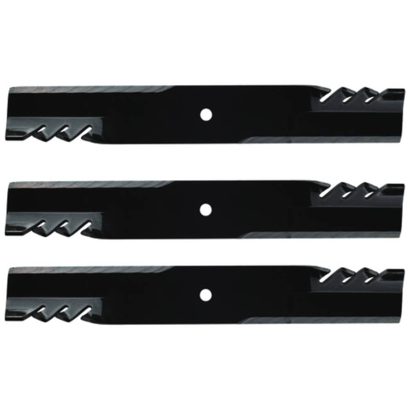 (3) 48" Compatible Mulching Mower Blades for Scag 596-308 Replace 48110 481706,