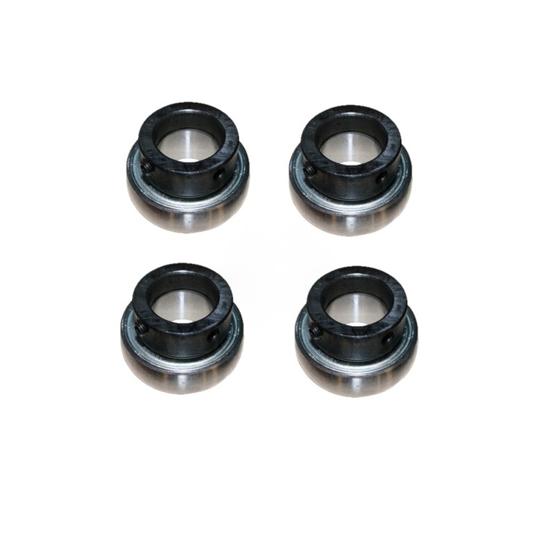 (4) RA100RR-I Ball Bearing Cylindrical W/ Collar Fits Case-IH 5088 6088 7088 914