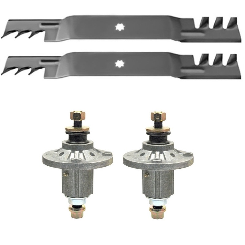 42" Spindle & Mulching Blade Kit Fits John Deere 100 L105 L107 L108 L111 L118 GY