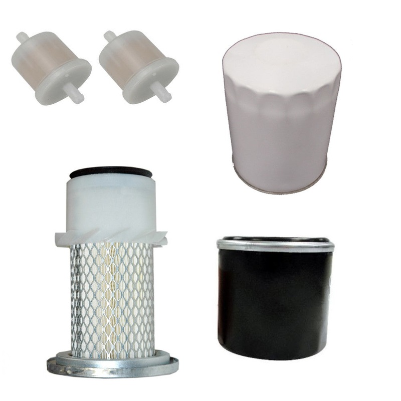 New Filter Kit Air/Fuel/Oil/HST Fits Kubota G1700 G1800 G1900 G2000 GF1800