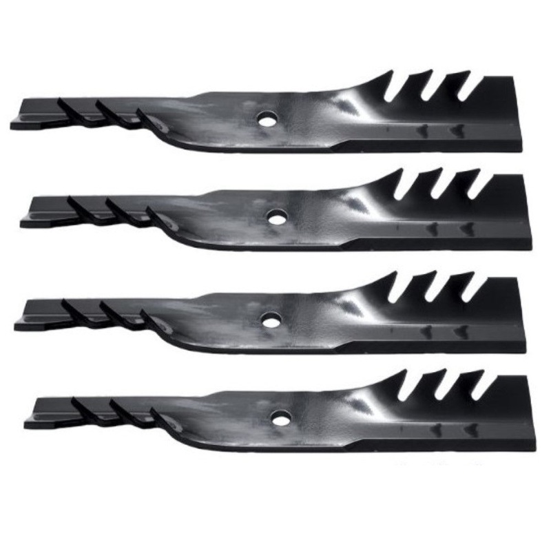 Set of (4) Mulching Blades 16-1/2"X 5/8" fits Bad Boy 038-5000-00, 038-5350-00