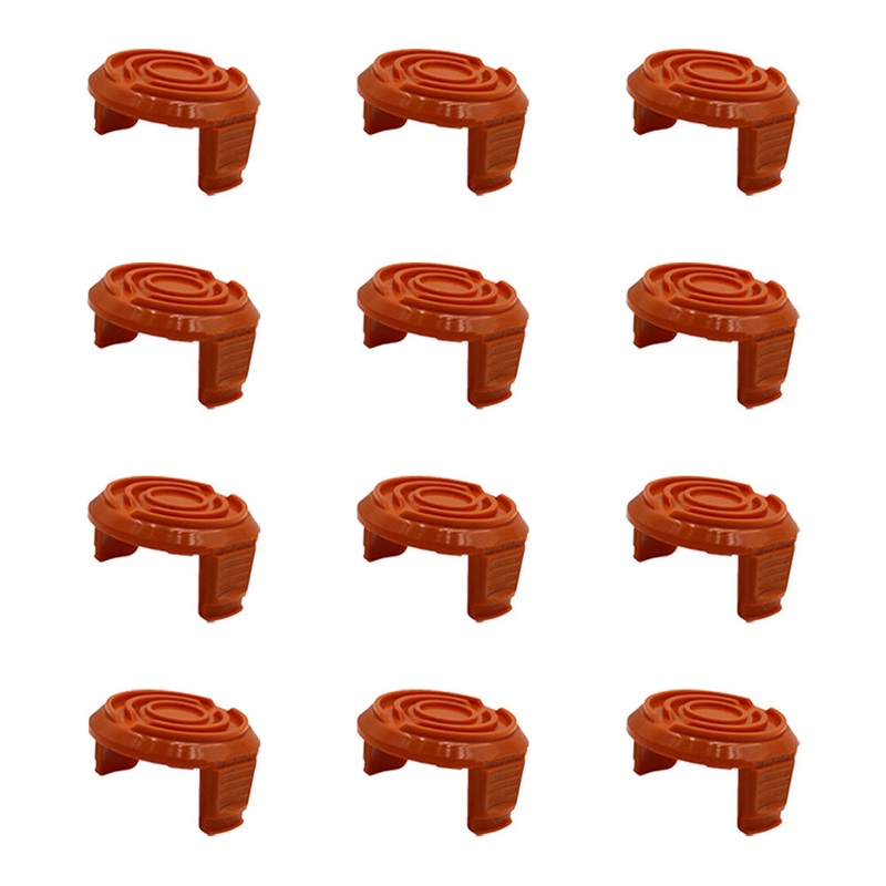 12 Pack Spool Cap Cover fits Worx 50006531 WA6531 Cordless Grass Trimmer WG151