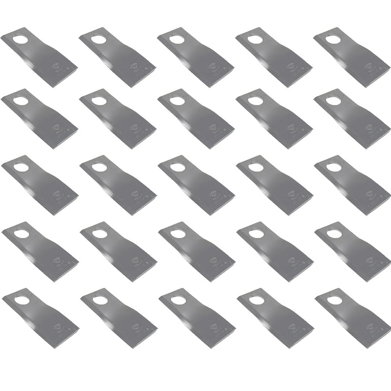 (25) 527748 RH 18 Degree Disc Mower Blades Fits Bush Hog: DM180 DM190 DM70 DM80