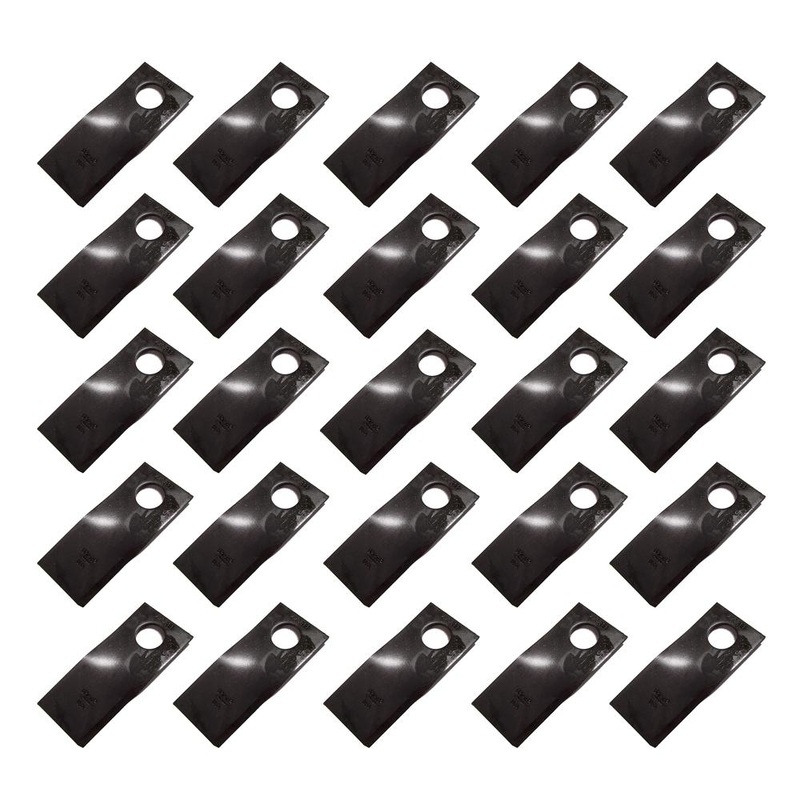 25 of Disc Mower Blade 18 Left-Hand 50.8mm Wide x 121mm Long x 22.6mm Hole