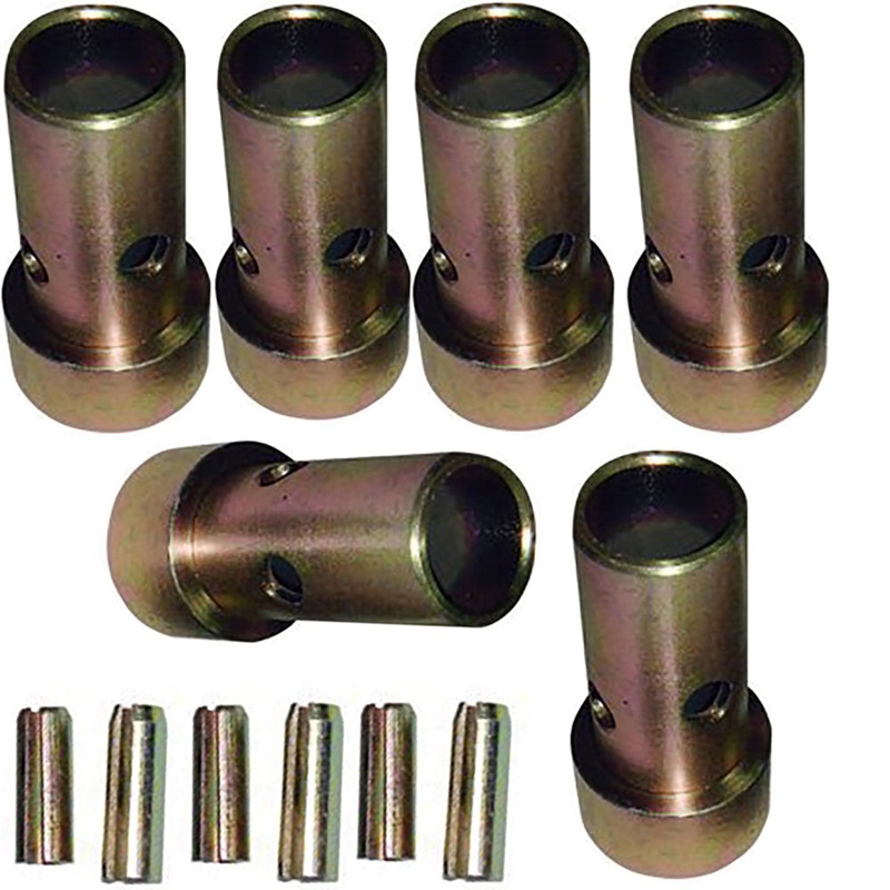 3 Fits CATegory II Quick Hitch Bushings & Roll Pins Kits - Fits CAT 2