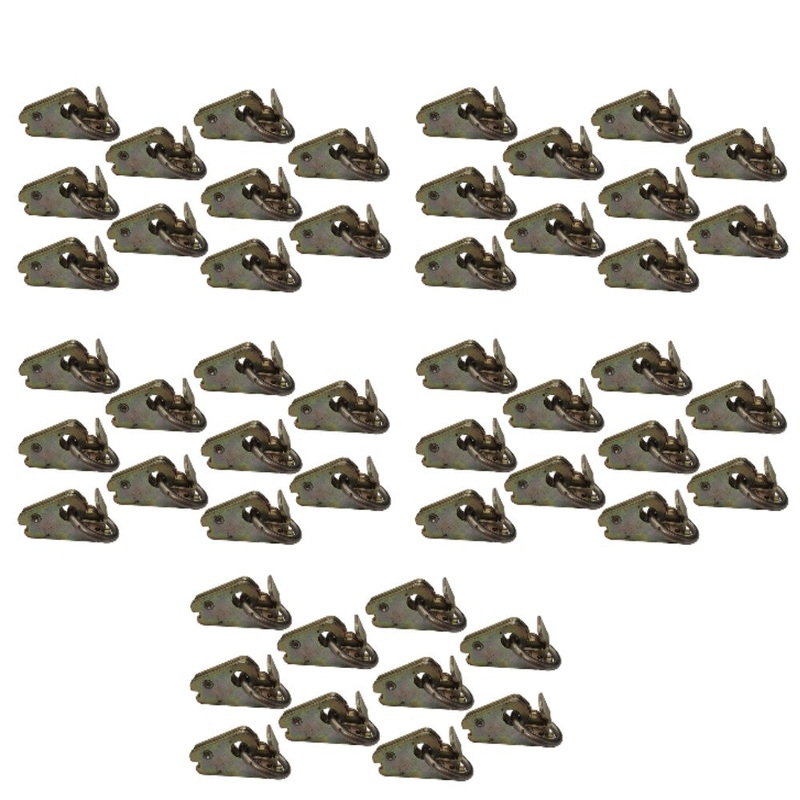 (50) E Track O Ring Fitting for Enclosed Trailer Toy Hauler Truck Cargo Tie Down