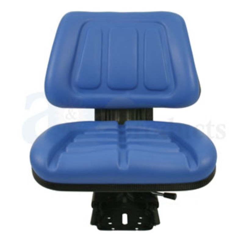 Blue Fullback Tractor Suspension Seat Fits Ford/New Holland 600 601 800 8