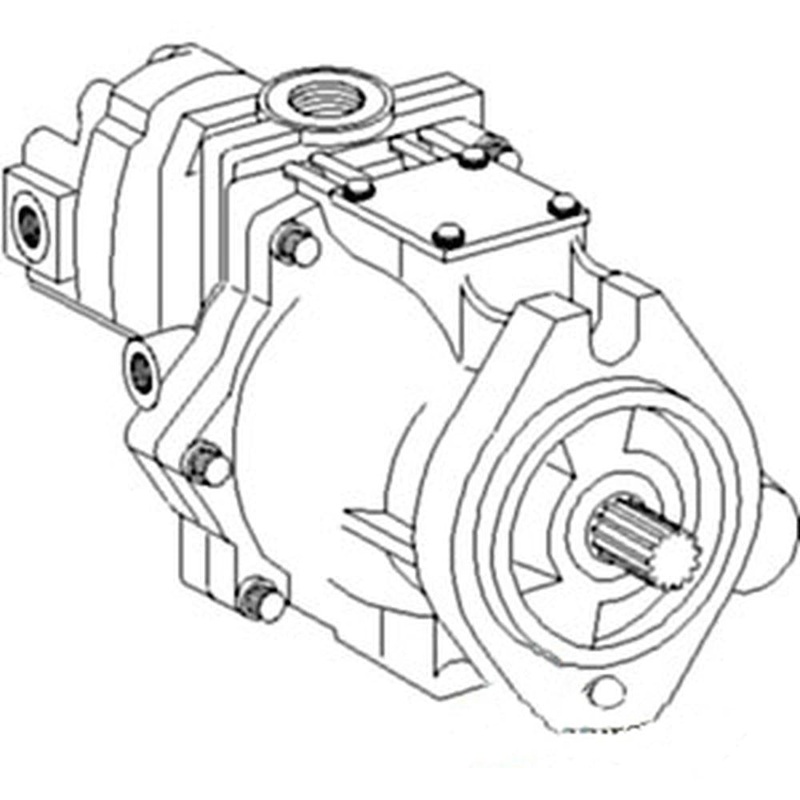 1346425C1 Pump Hydraulic w Gear Pump Reman Fits Case IH 1896 2090 2094 2096 2290