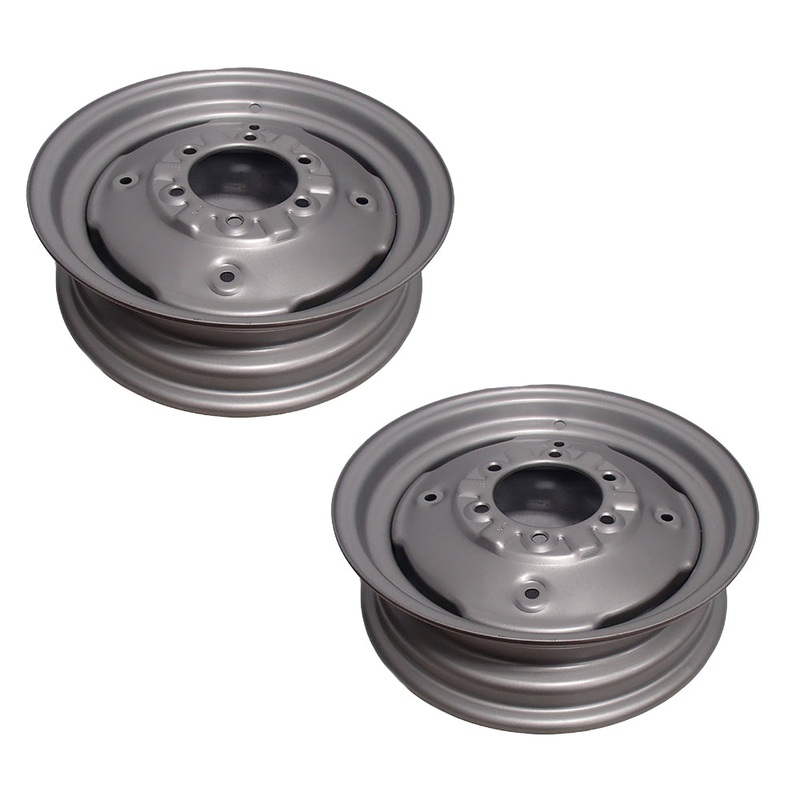1KS-729A Two 4.5 X 16 Front Wheels For Oliver White 2-44 2-62 2-70 77, 88, 550