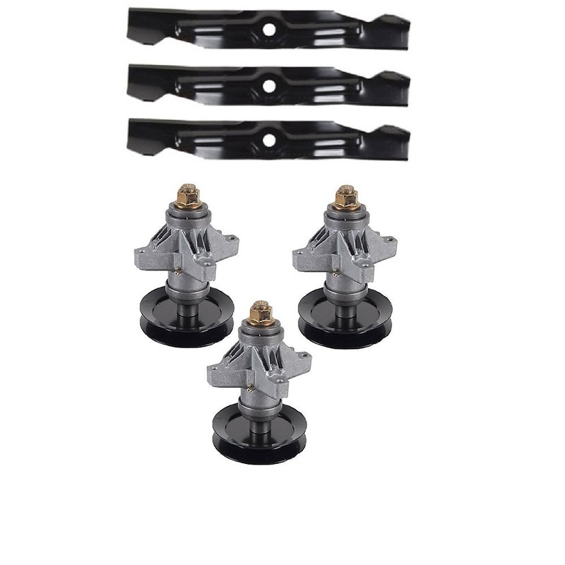 50" Spindle Blade Kit Fits Cub Cadet 918-04129A 742-04068 LT1050 Before 2007