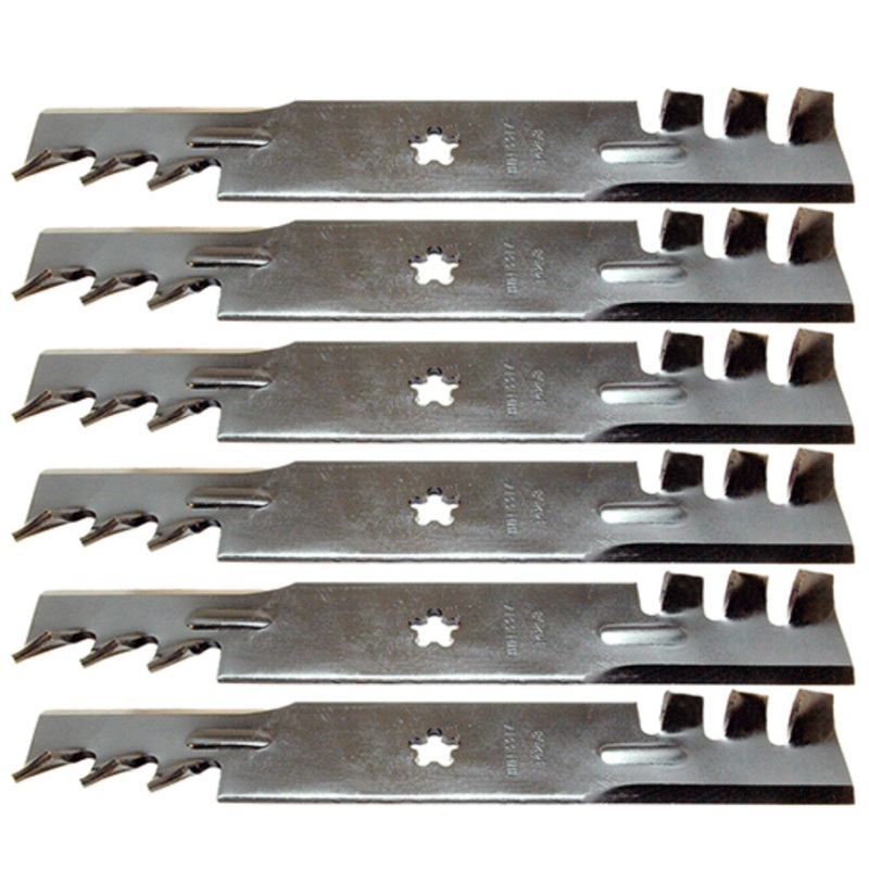 6PK Mulching Blade Fits Husqvarna 522037401 539113425 53911342529 Dixon 57529640
