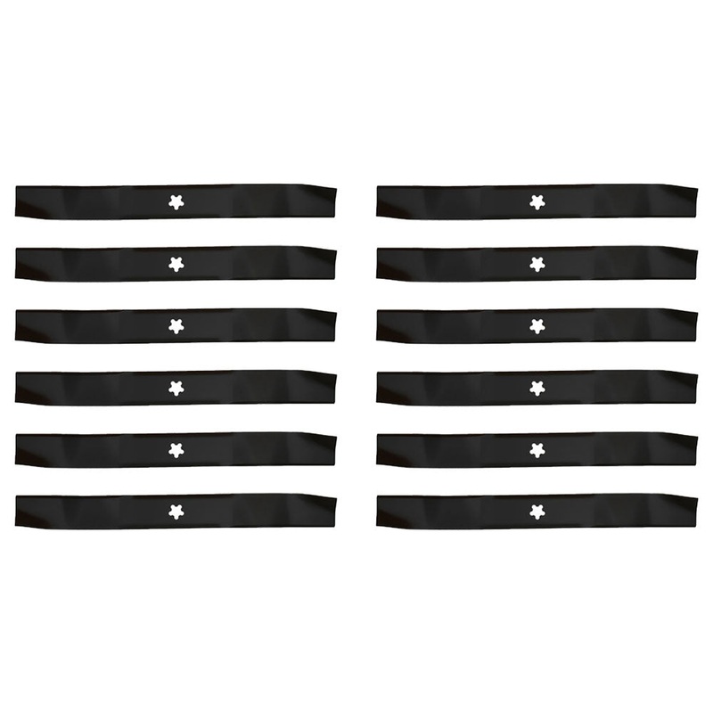 (12) Blades Fits AYP Fits Husqvarna Fits Sears Fits Craftsman 340066 133288 1341