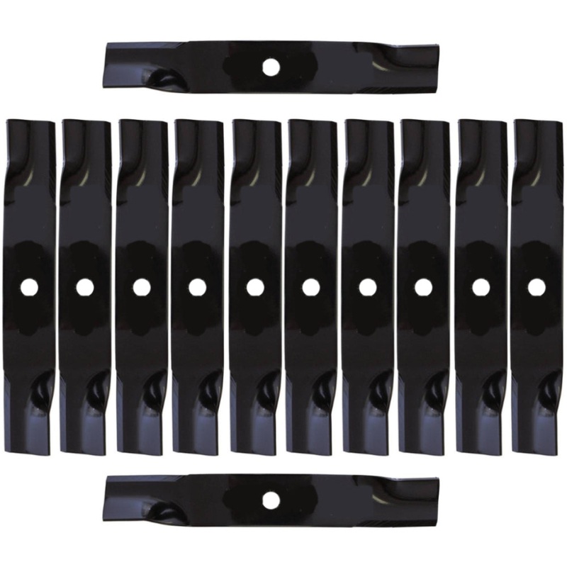 12pk Fits Hi-Lift Blade Fits John Deere 54 737 757 7H19 M655 X758 Z520A Z710A Z8