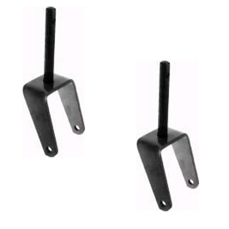 2PK Front Caster Yoke for Scag 45006 Wright 93460001
