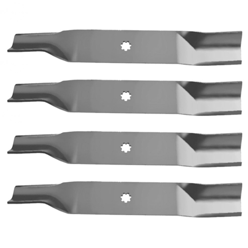 4 Pack of Blades Fits John Deere M84472 6737 AM100991 91-400 330-316