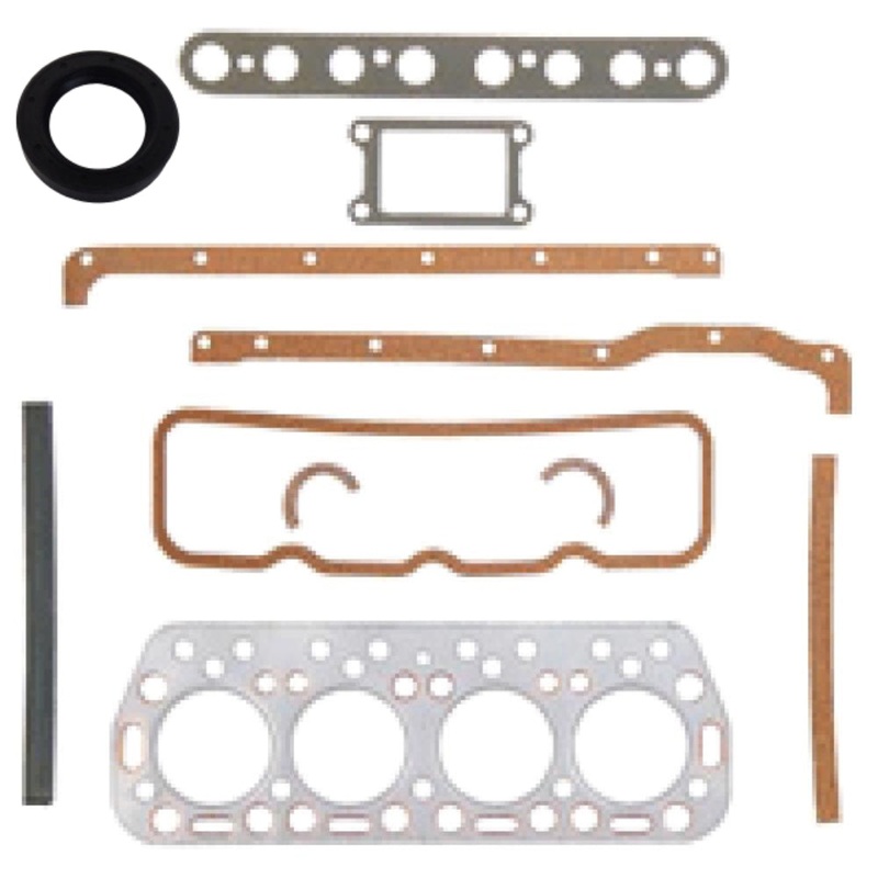 Engine Complete Gasket set with Front Cover Seal Fits FARMALL Fits International
