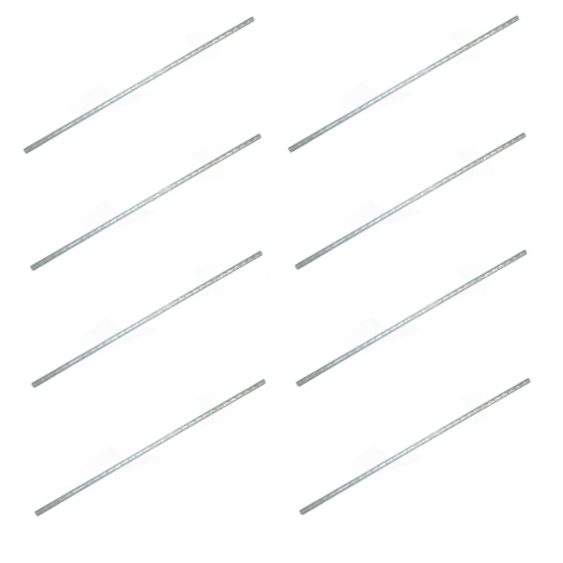 RBHP7 ALLIGATOR BELT LACING HINGE PINS 7" 8PACK