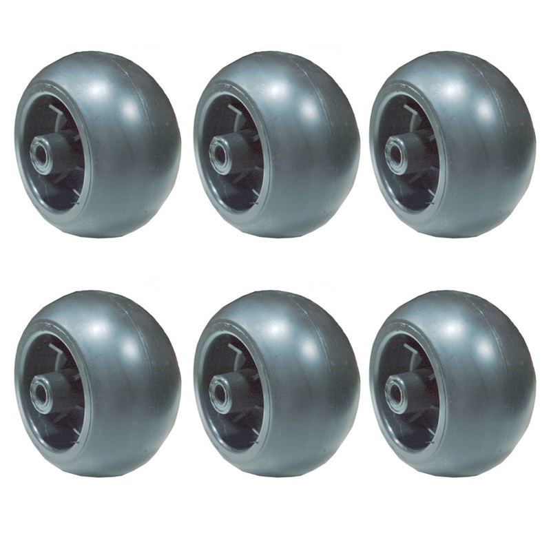 09253700 Six Deck Wheels Fits Gravely PM144Z PM148Z PM152Z PM250Z PM252Z