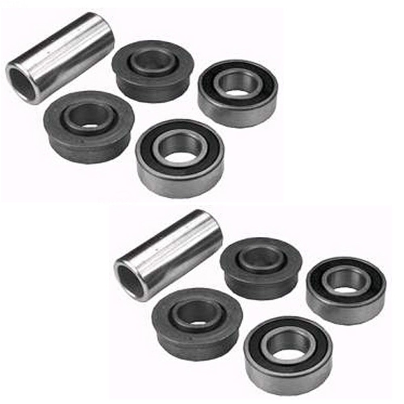 2 Wheel Assembly Heavy Duty Bearing Kits For Dixie Chopper 97166 (For 2 wheels)