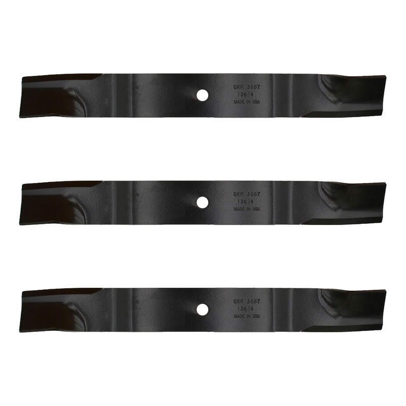 3 PK HI LIft Blade Set 60" Fits Ariens Dixon Fits Exmark 09081200 03253900 (1362